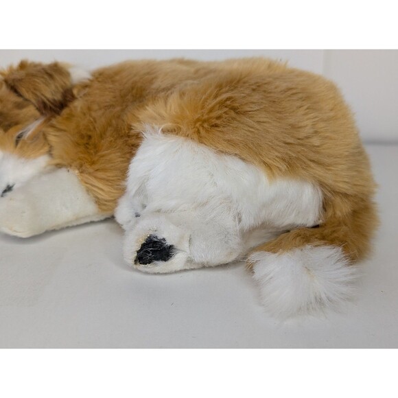 Perfect Petzzz Collie Lassie Dog Sleeping Toy 10" Not Working - Picture 3 of 8